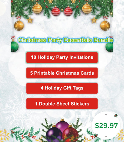 Christmas Party Essentials Bundle - Neat Notions Nook