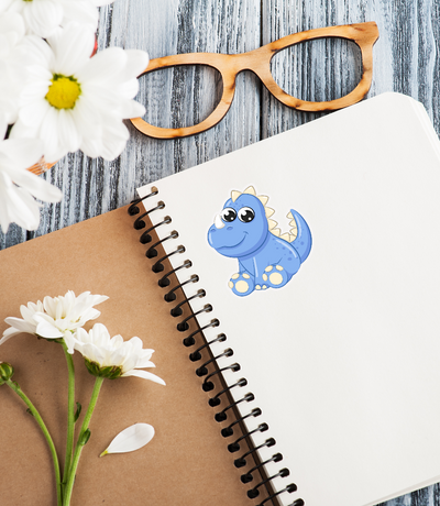 Cute Dinosaurs Stickers - Printable - Neat Notions Nook