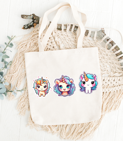 Cute Unicorns Stickers - Printable - Neat Notions Nook