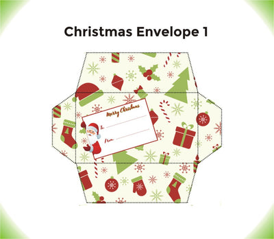 Christmas Cash Envelopes - Neat Notions Nook