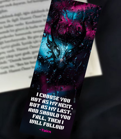 Tairn Quote Bookmark - Fourth wing - Iron Flame - Neat Notions Nook